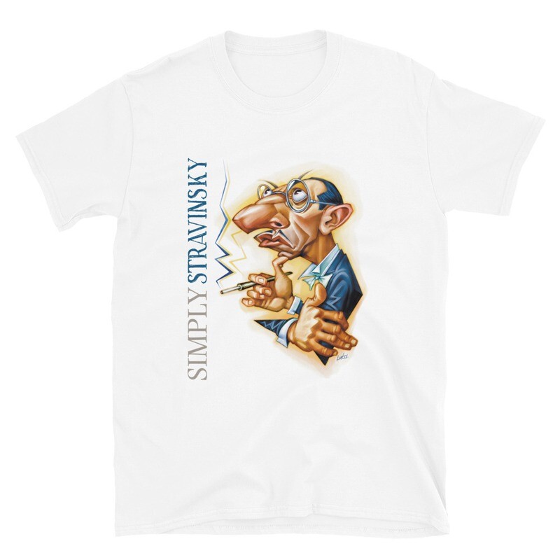 Simply Stravinsky Short-Sleeve Unisex T-Shirt