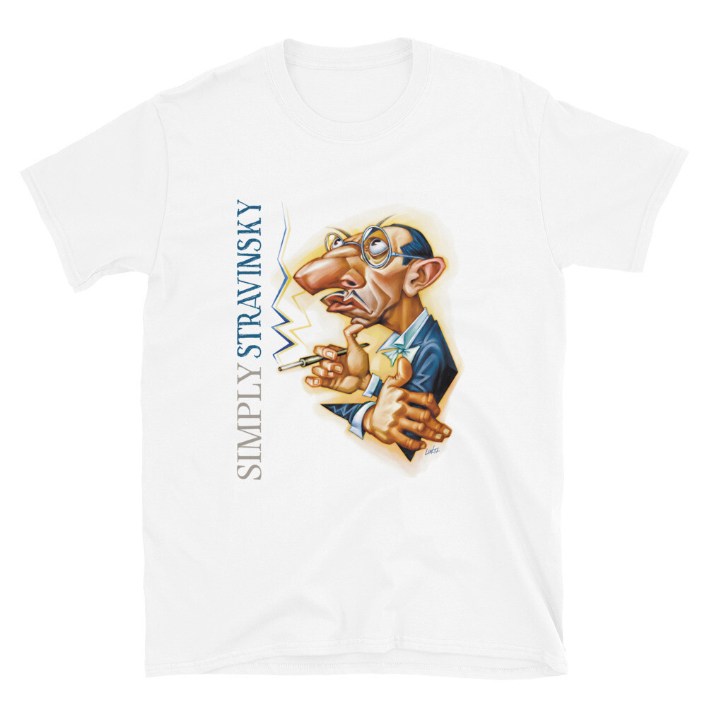 Simply Stravinsky Short-Sleeve Unisex T-Shirt