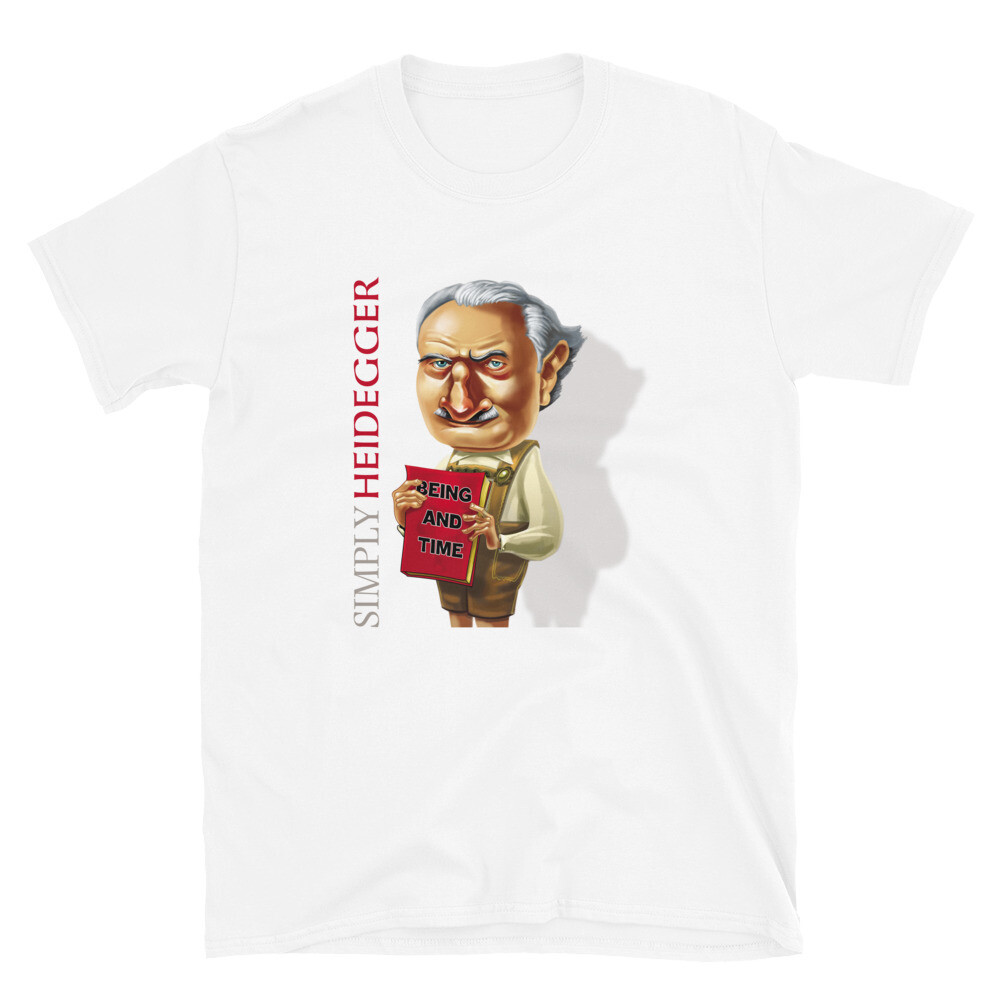 Simply Heidegger Short-Sleeve Unisex T-Shirt