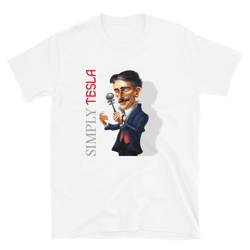 Simply Tesla Short-Sleeve Unisex T-Shirt