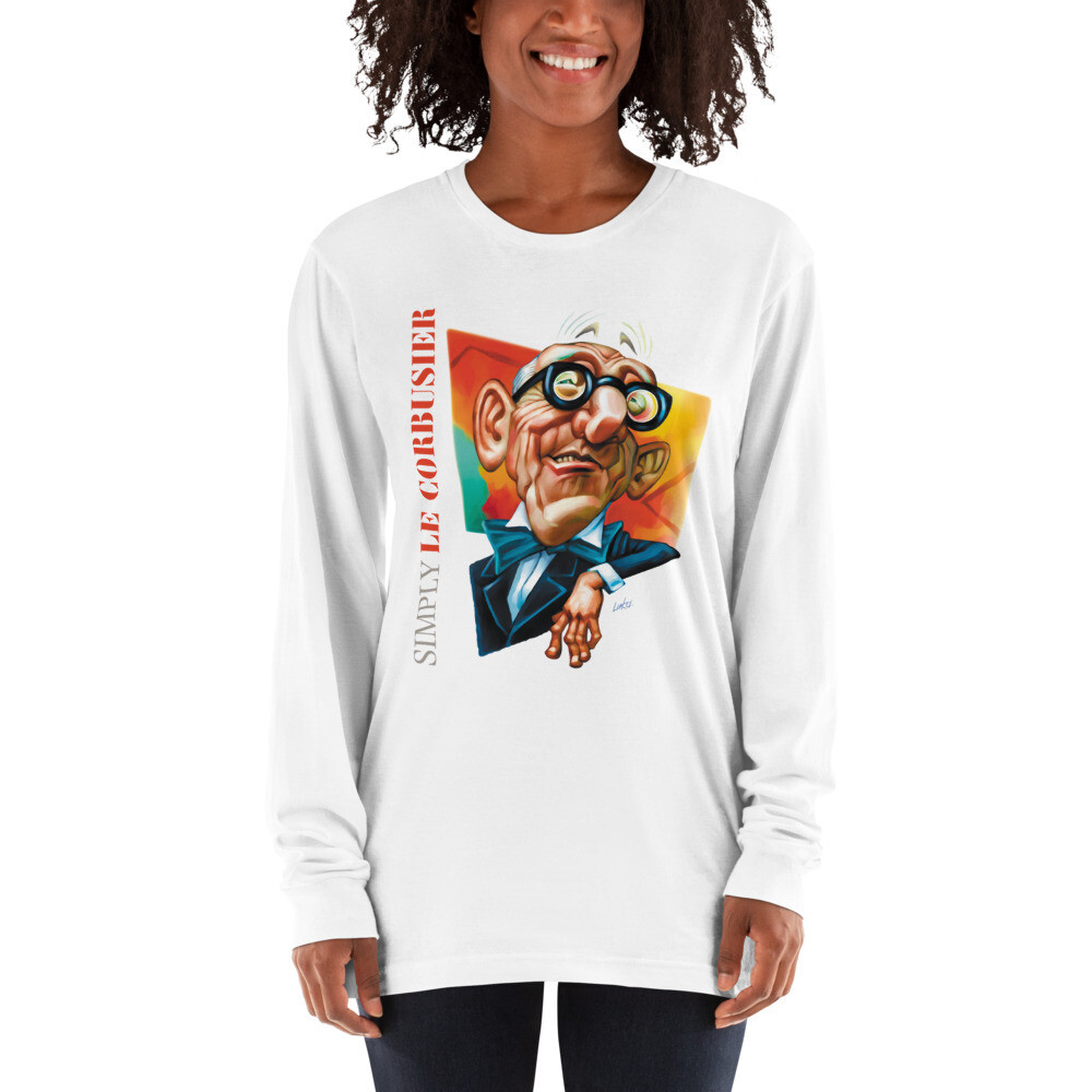 Le Corbusier Long sleeve t-shirt