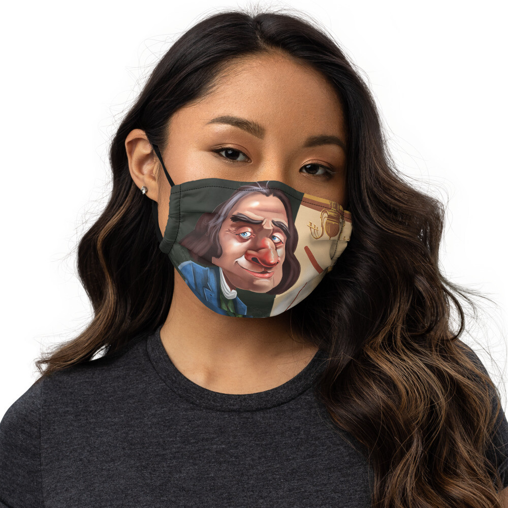 Franz Liszt Premium face mask