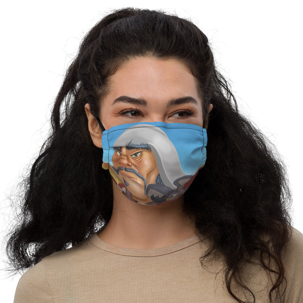 Chinggis Khan Premium face mask