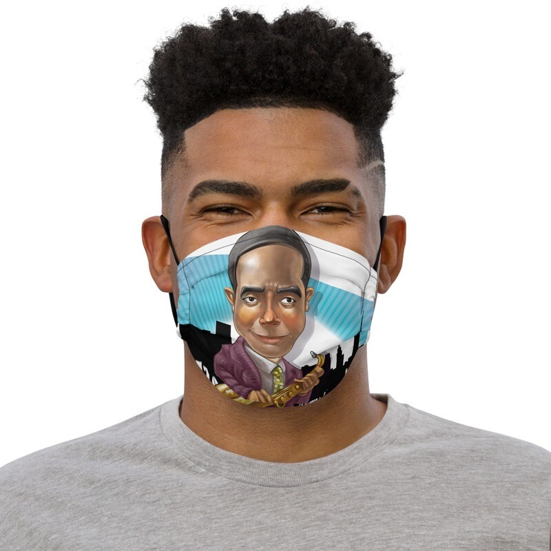 Charlie Parker Premium face mask