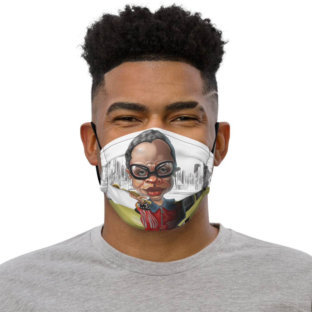 Miles Davis Premium face mask