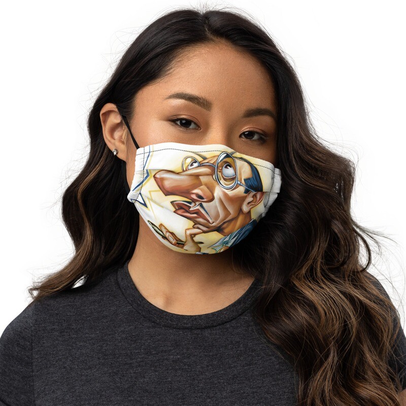 Igor Stravinsky Premium face mask
