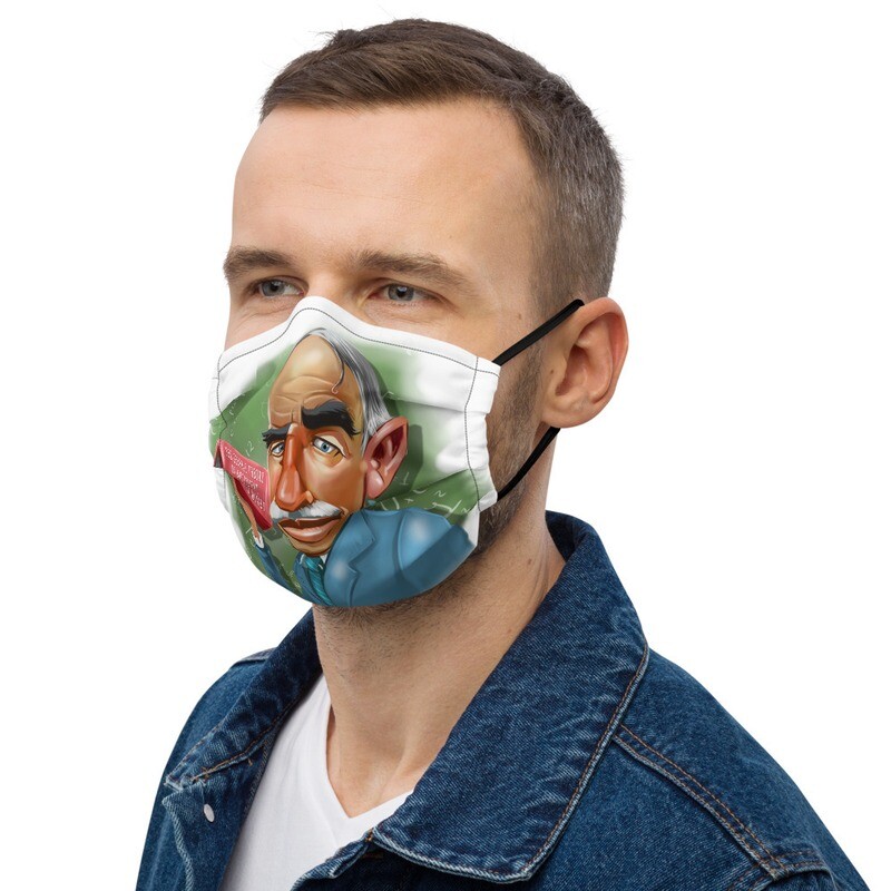 John Maynard Keynes Premium face mask