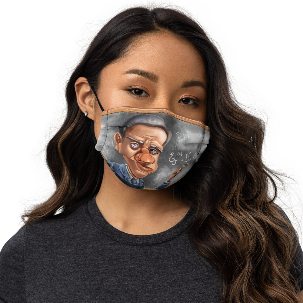 Niels Bohr Premium face mask