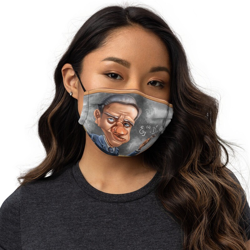 Niels Bohr Premium face mask