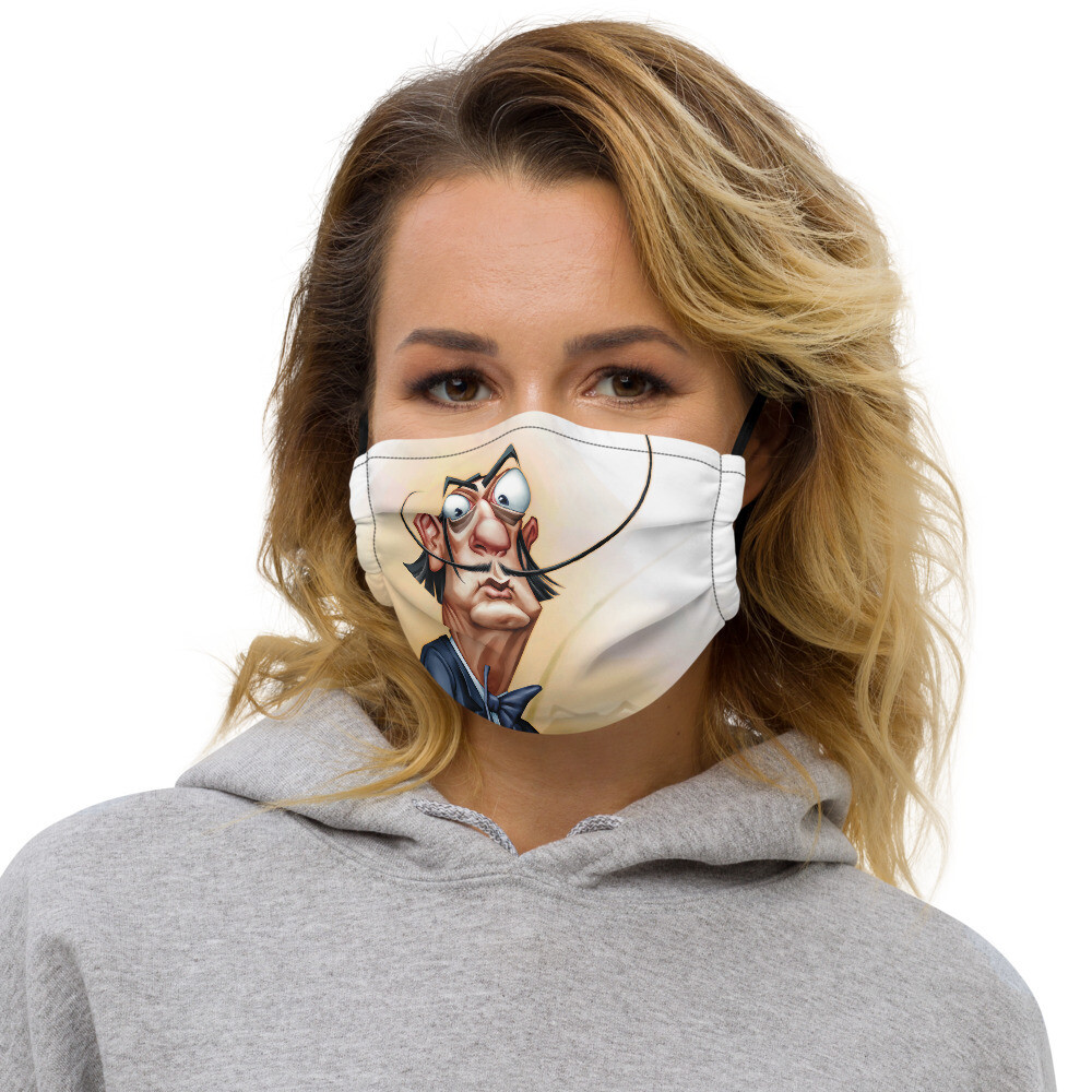 Salvador Dalí Premium face mask