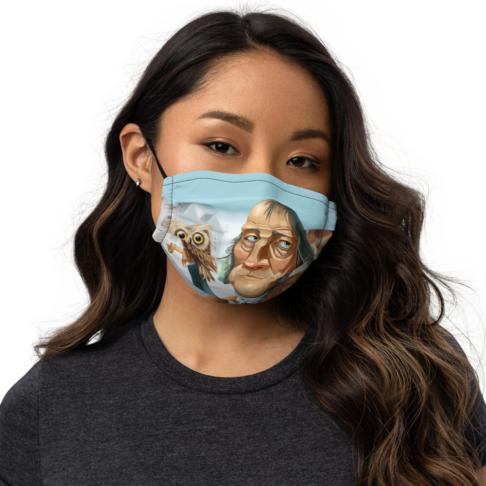 Georg Hegel Premium face mask