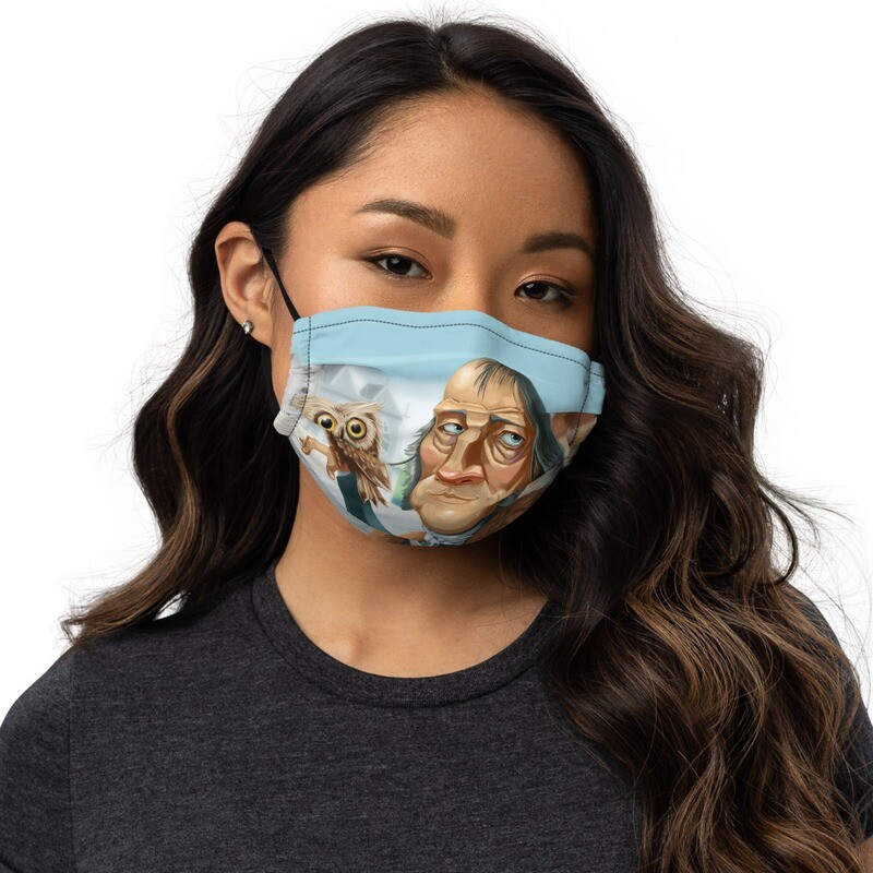 Georg Hegel Premium face mask