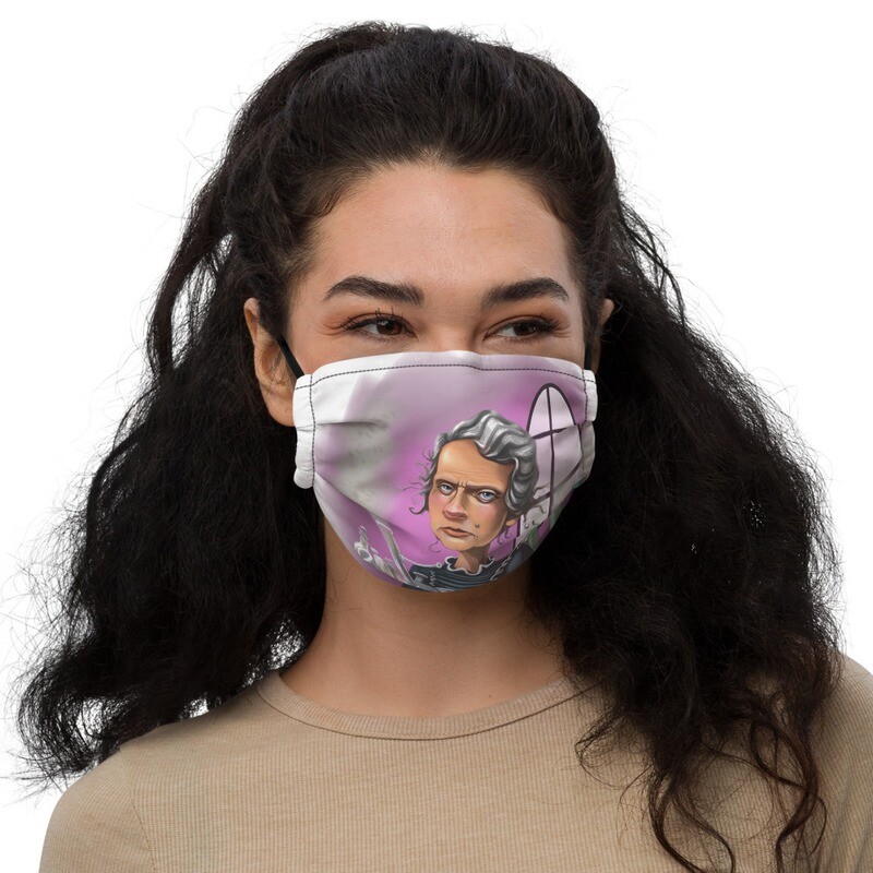 Marie Curie Premium face mask