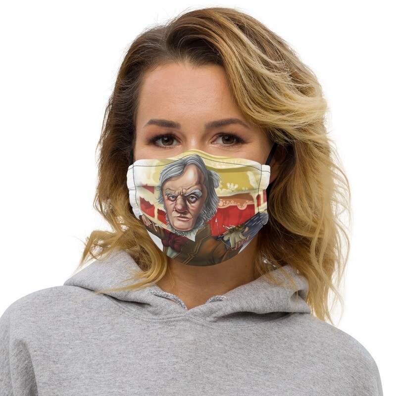 Richard Wagner Premium face mask