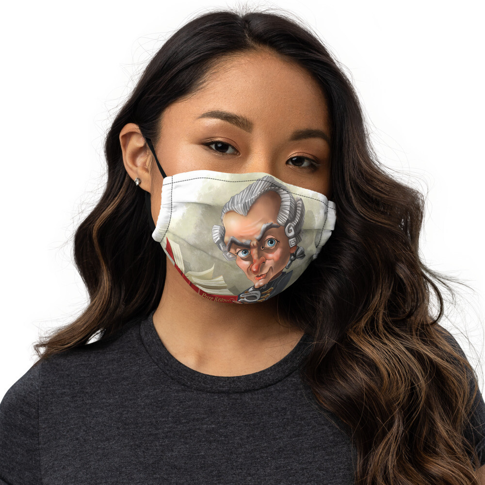 Immanuel Kant Premium face mask