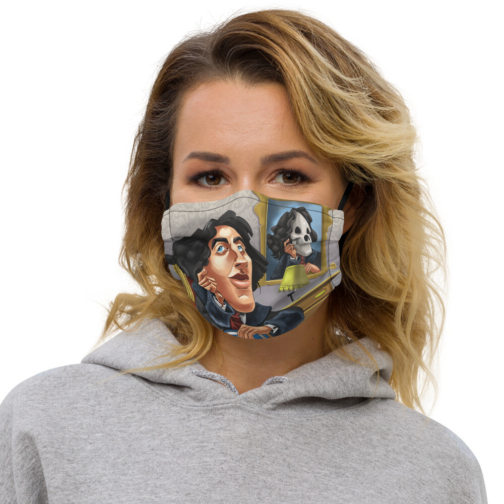 Oscar Wilde Premium face mask