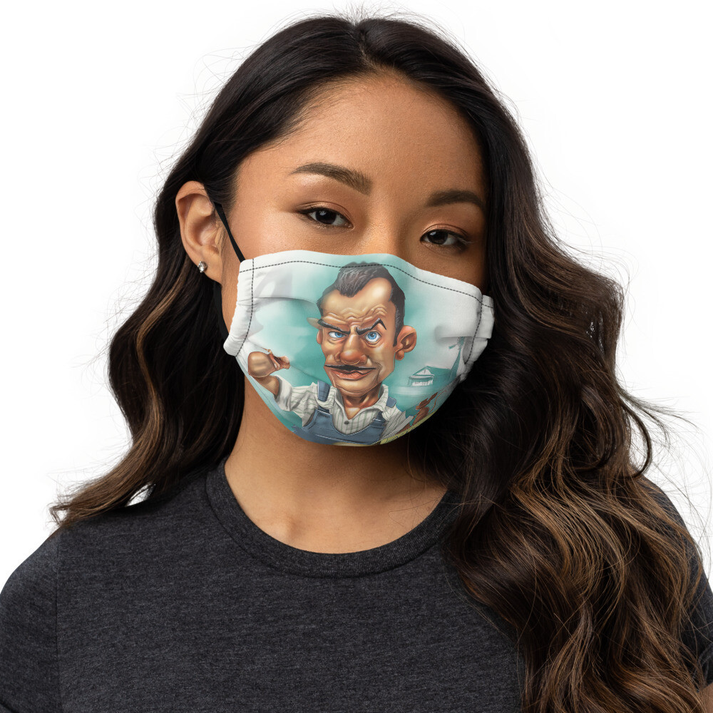 John Steinbeck Premium face mask