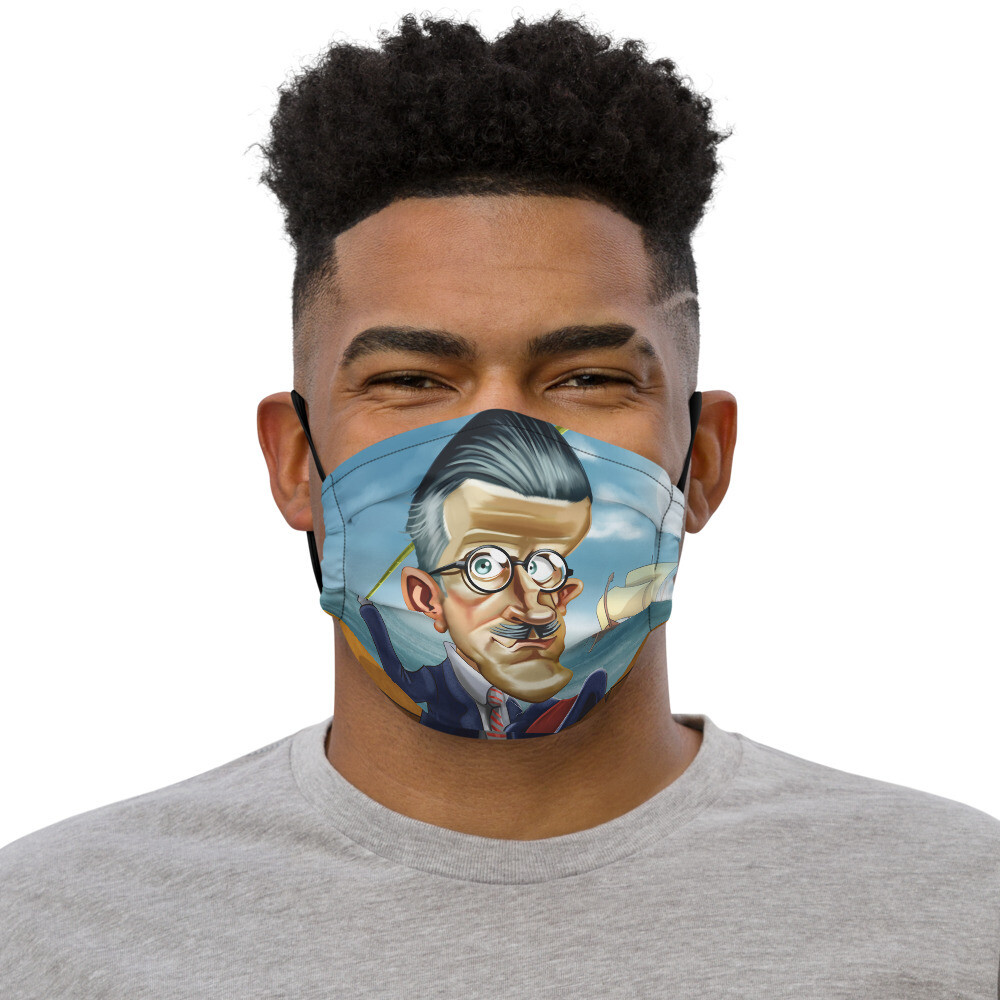 James Joyce Premium face mask