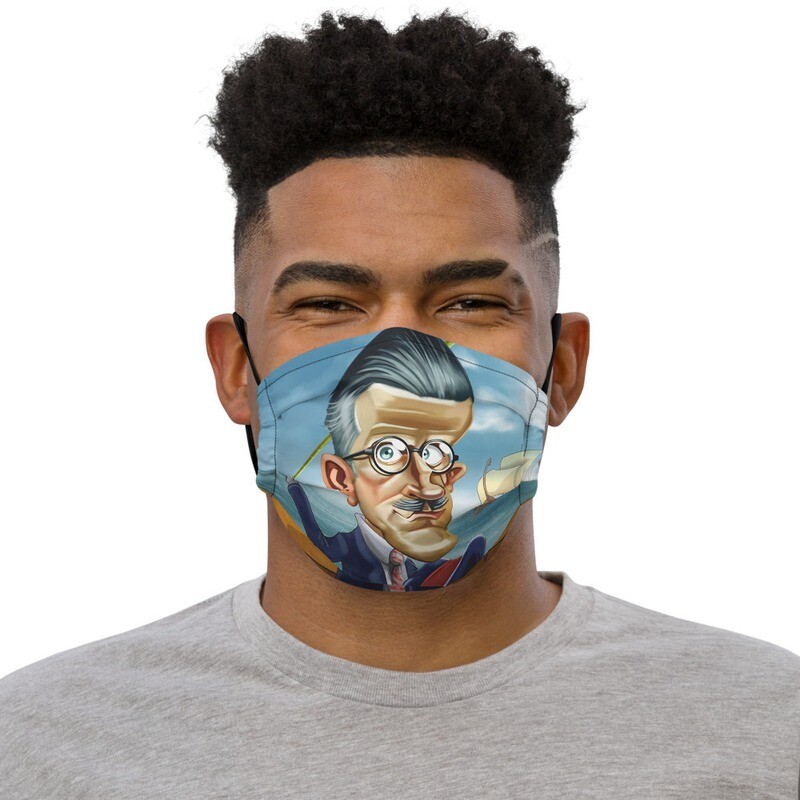 James Joyce Premium face mask
