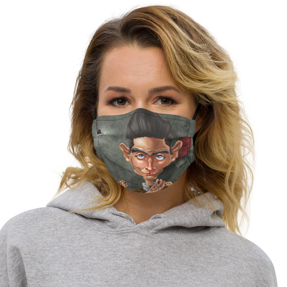 Franz Kafka Premium face mask