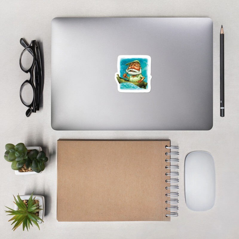 Ernest Hemingway Bubble-free stickers