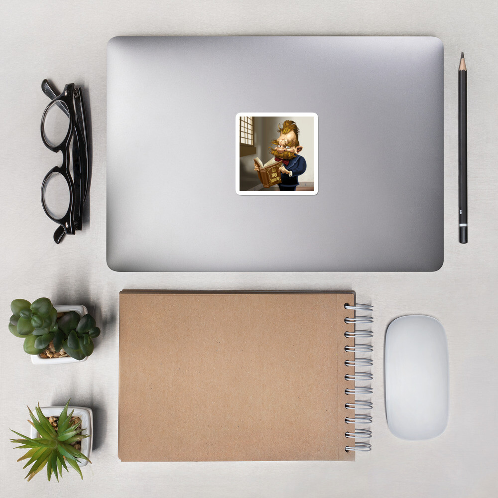 Friedrich Nietzsche Bubble-free stickers