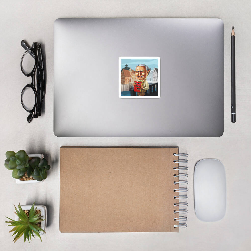 Martin Heidegger Bubble-free stickers