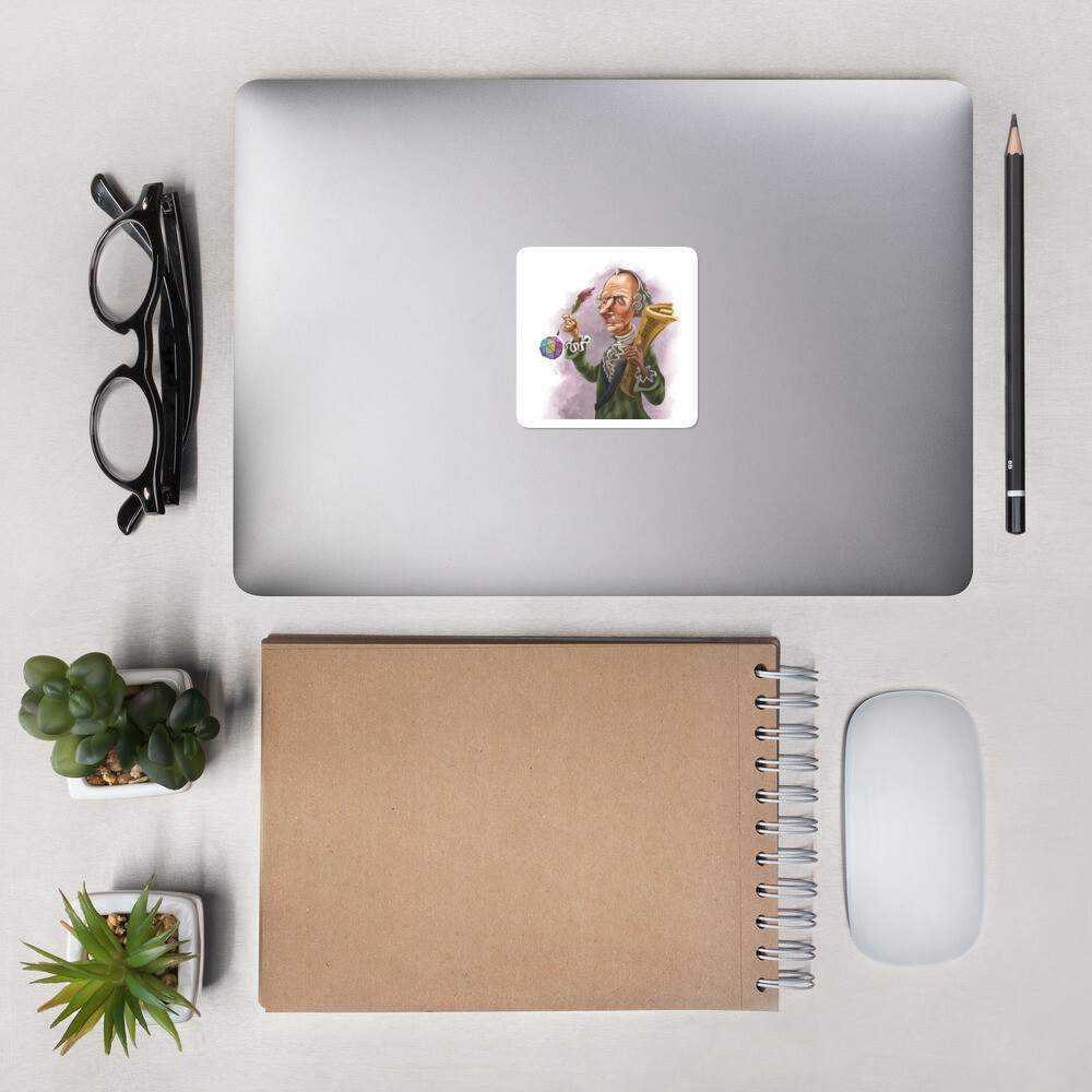 Leonhard Euler Bubble-free stickers