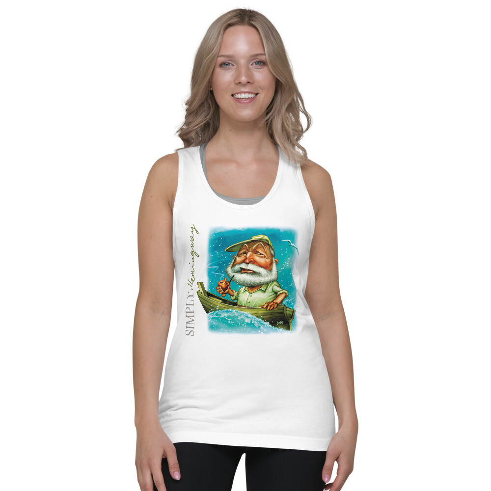 Ernest Hemingway Classic tank top (unisex)