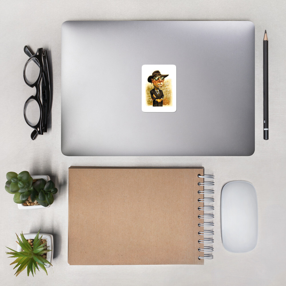 Kurt Gödel Bubble-free stickers