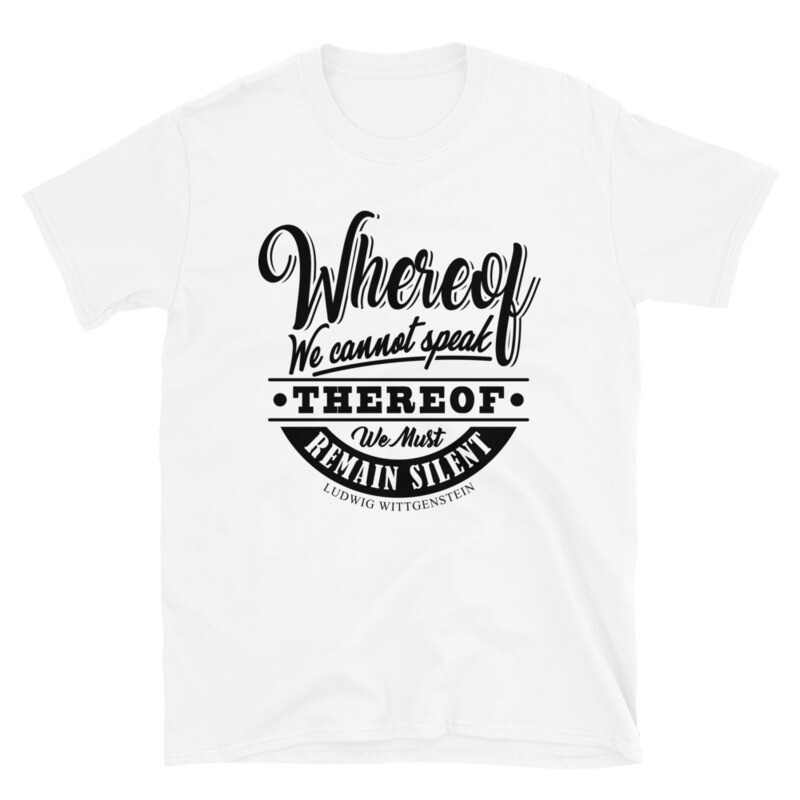 Ludwig Wittgenstein Quote Short-Sleeve Unisex T-Shirt