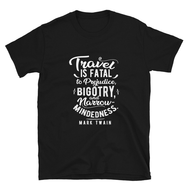 Mark Twain Quote Short-Sleeve Unisex T-Shirt