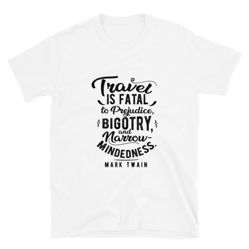 Mark Twain Quote Short-Sleeve Unisex T-Shirt