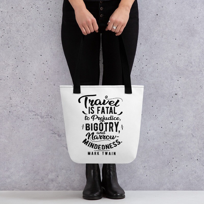 Mark Twain Quote Tote bag
