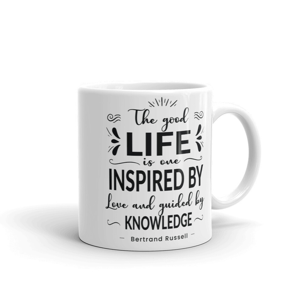 Bertrand Russell Quote Mug