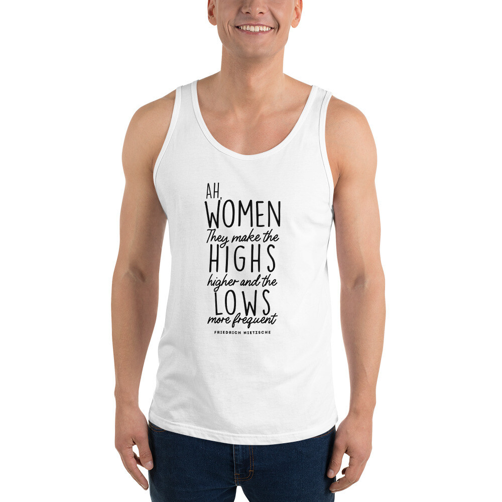 Friedrich Nietzsche Quote Unisex Tank Top