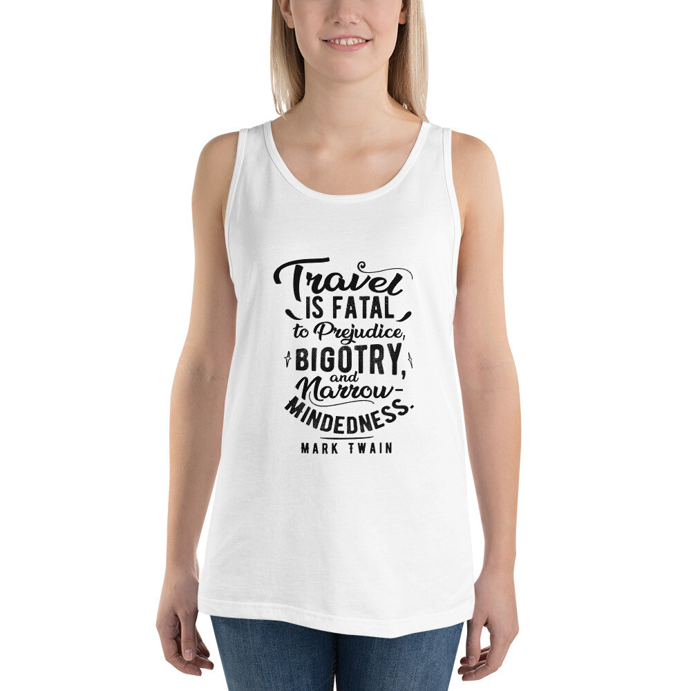 Mark Twain Quote Unisex Tank Top