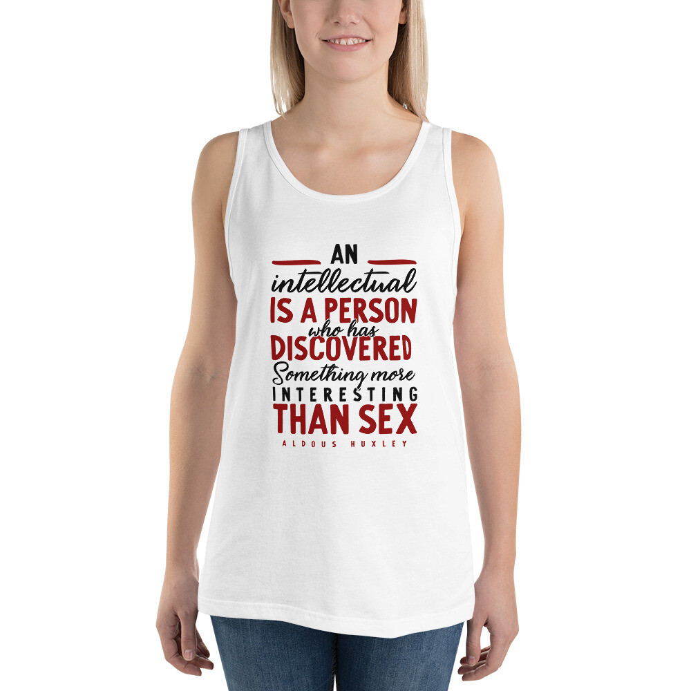 Aldous Huxley Quote Unisex Tank Top
