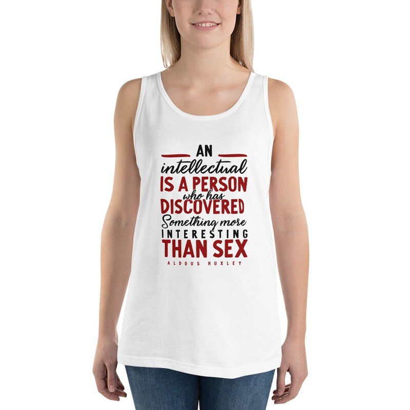 Aldous Huxley Quote Unisex Tank Top