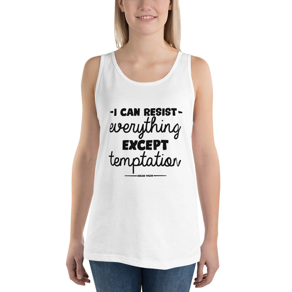 Oscar Wilde Quote Unisex Tank Top