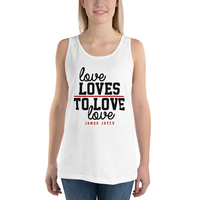 James Joyce Quote Unisex Tank Top