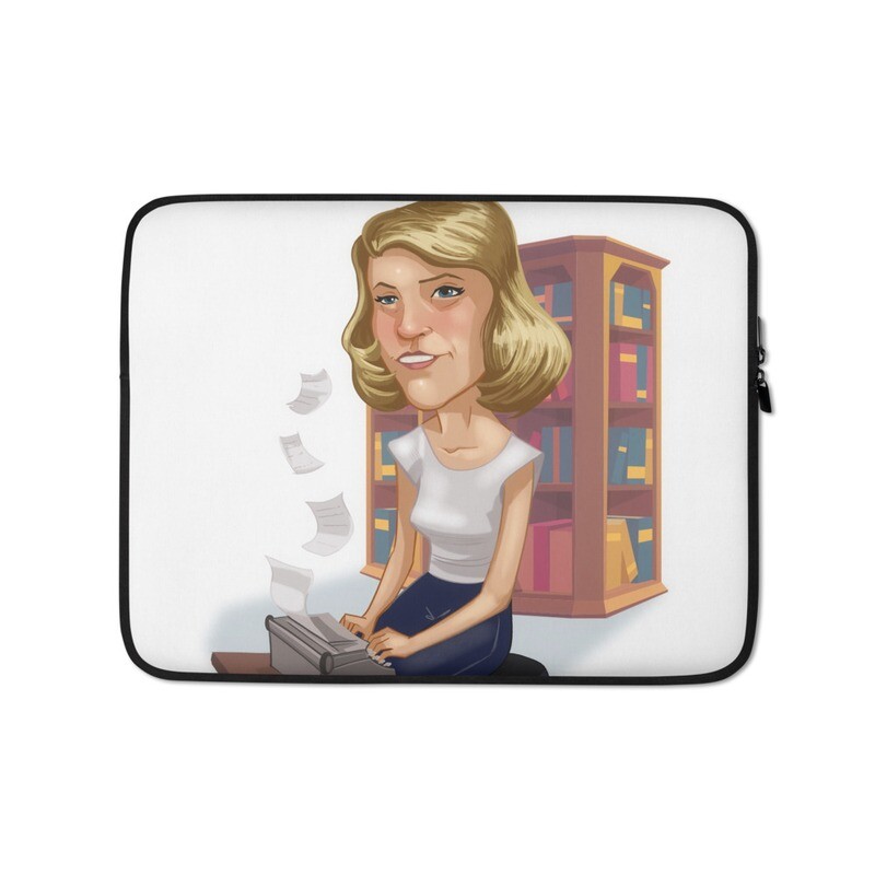 Sylvia Plath Laptop Sleeve