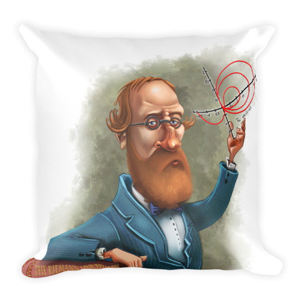 Bernhard Riemann Square Pillow