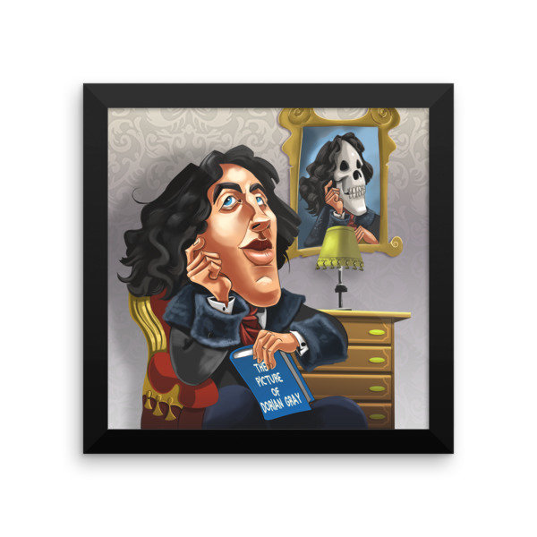Oscar Wilde Framed poster