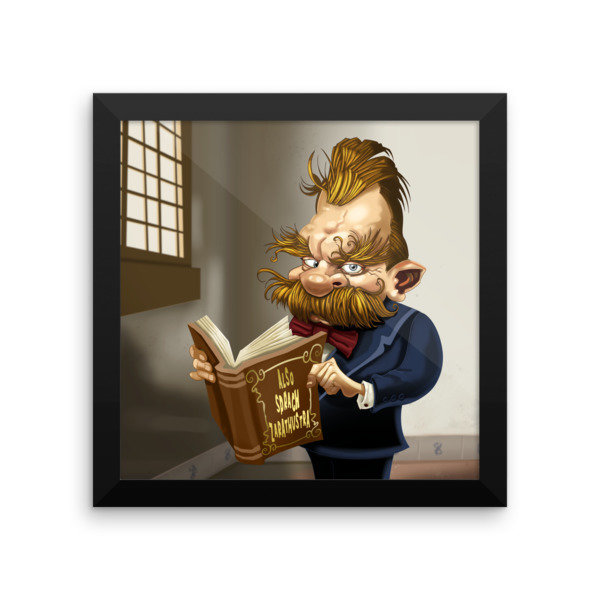 Friedrich Nietzsche Framed poster