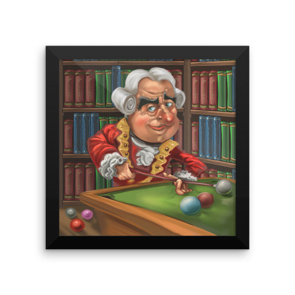 David Hume Framed poster