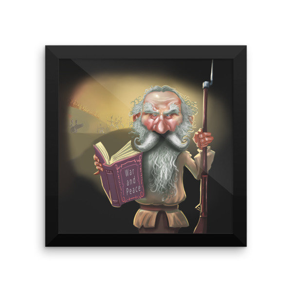 Leo Tolstoy Framed poster