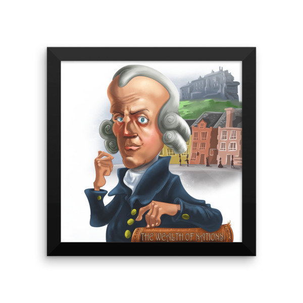 Adam Smith Framed poster