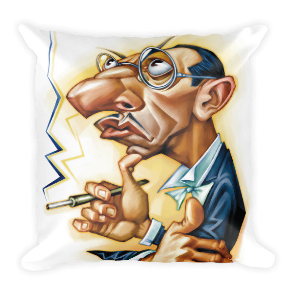 Igor Stravinsky Square Pillow