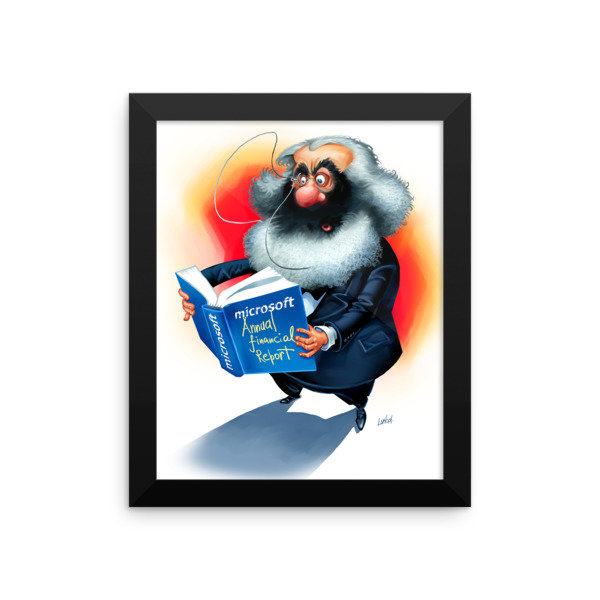 Karl Marx Framed poster